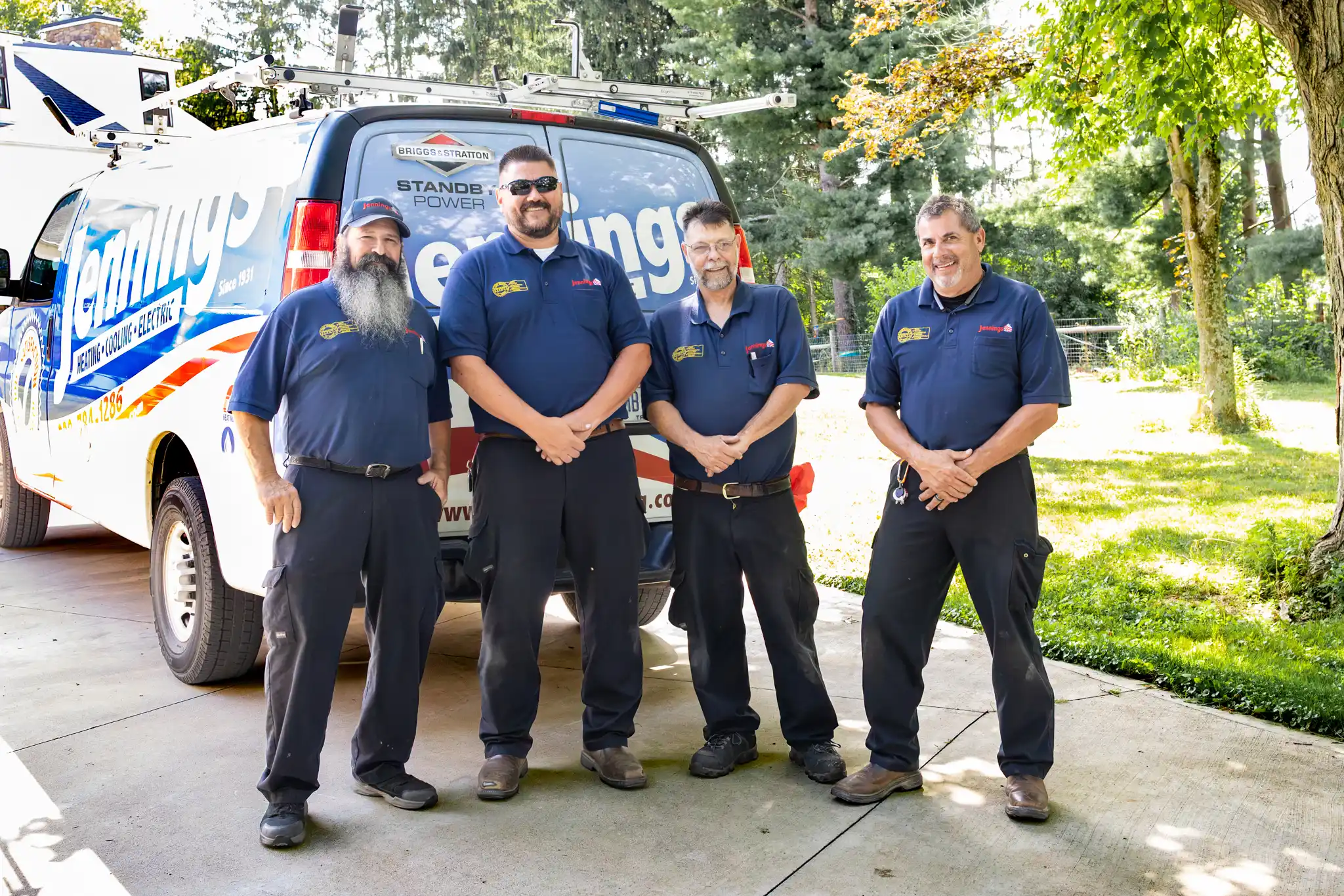 Jennings tech team together